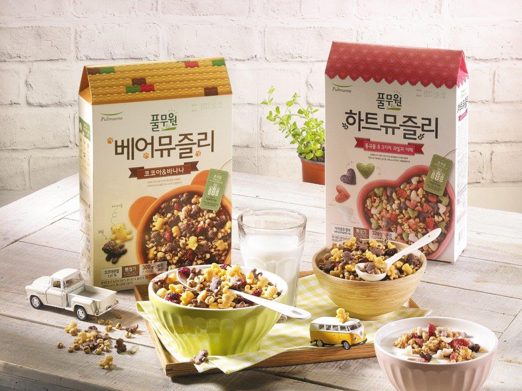 풀무원, 맛•영양•먹는 재미 더한 ‘베어뮤즐리’ 출시